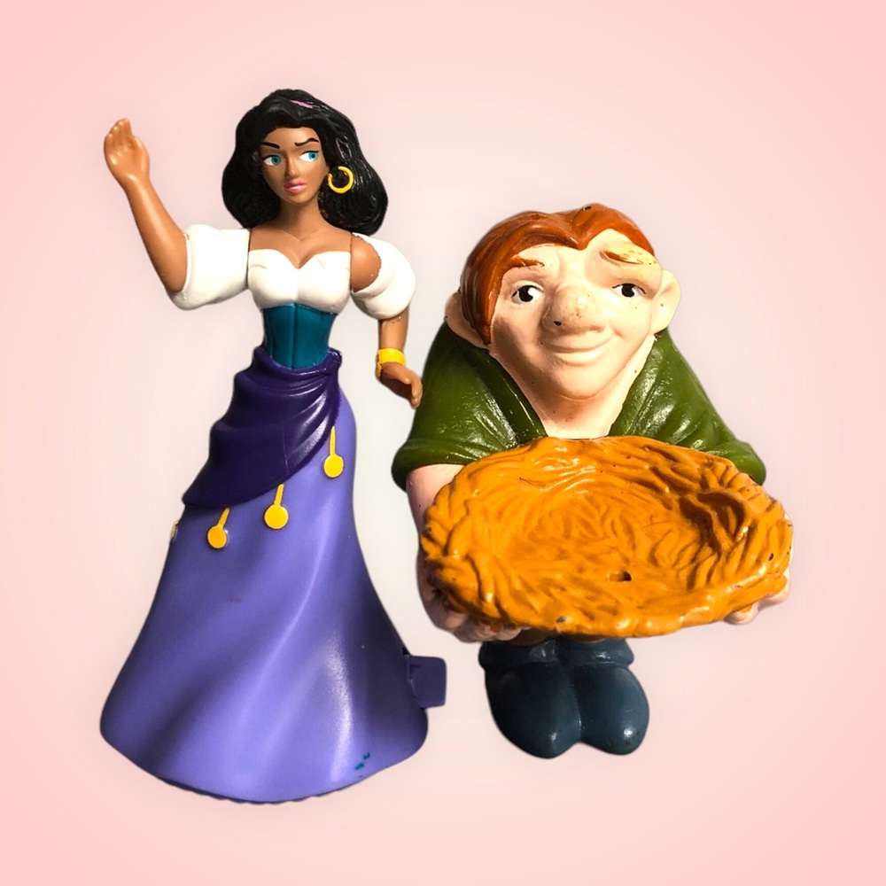 The Hunchback of Notre Dame And Esmeralda
